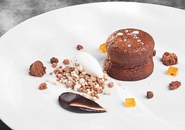 Suflé de chocolate tradicional