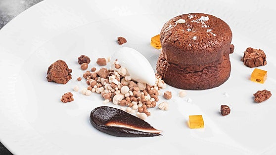 Suflé de chocolate tradicional