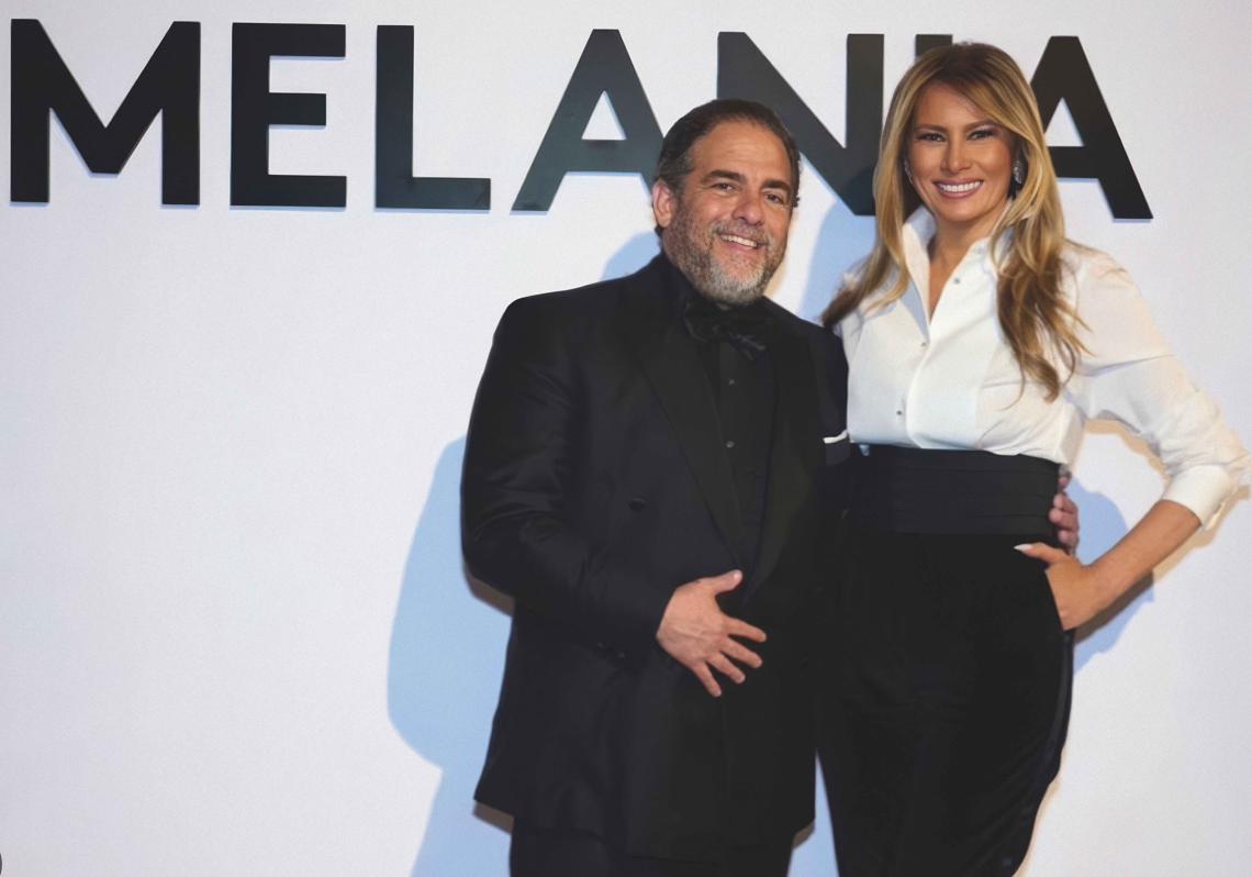 Ratner y Melania Trump en un momento de la promoción del documental 'Melania'.