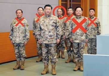 China: 'El juego del calamar' del dictador Xi Jinping con su cúpula militar
