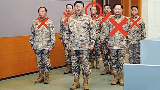 China: 'El juego del calamar' del dictador Xi Jinping con su cúpula militar