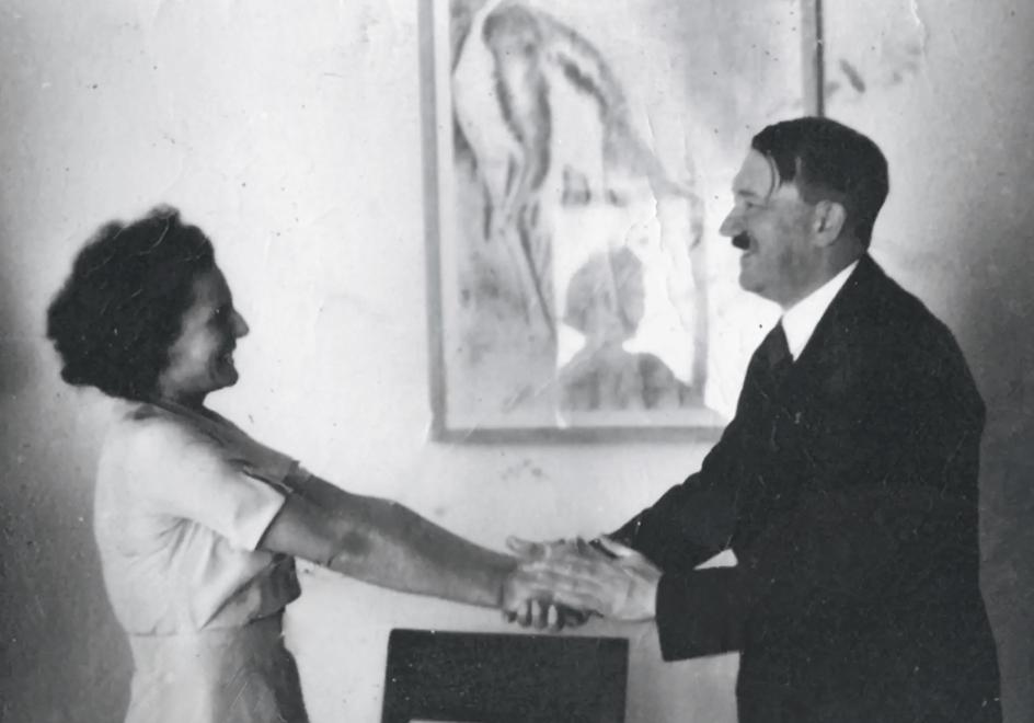 El primer encuentro entre Riefenstahl y Hitler, en 1932.