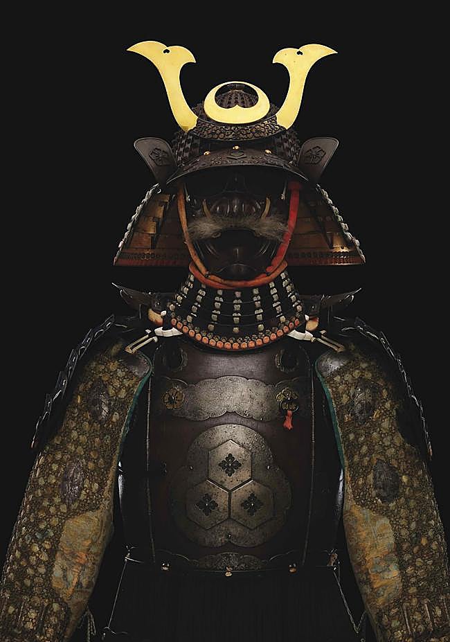 El tradicional casco samurái sirvió de inspiración para el de Darth Vader, el célebre personaje de 'La Guerra de las Galaxias'.