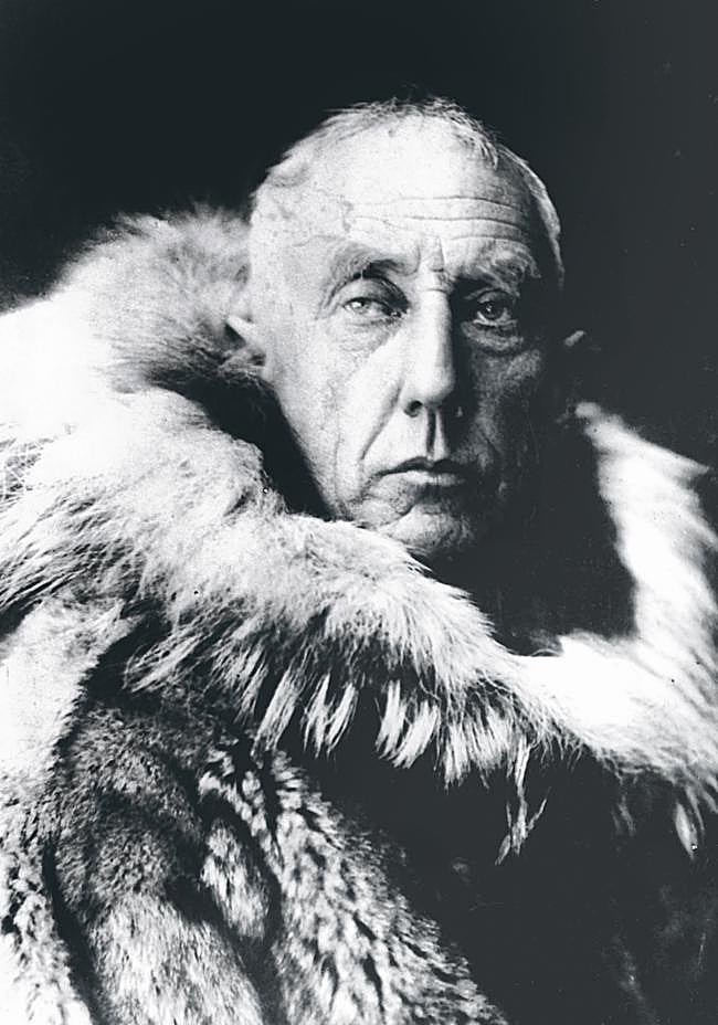 Roald Amundsen, el primero en llegar a los dos Polos.