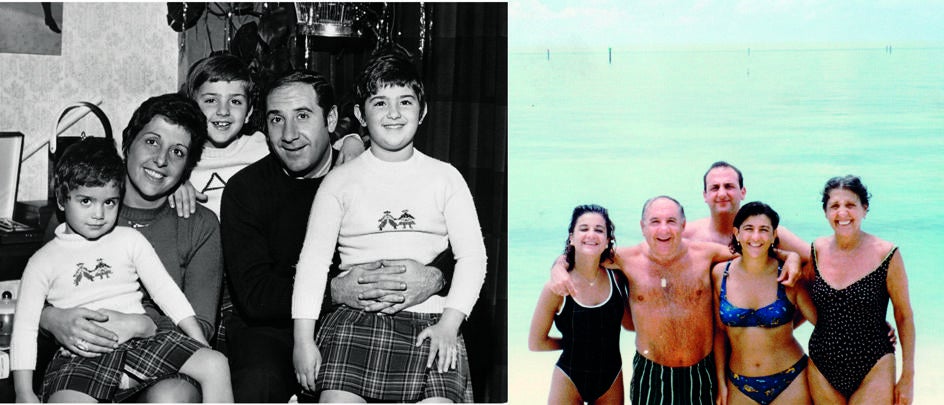 Landa y Maite Imaz, su mujer, se conocieron en un grupo teatral universitario. Tras siete años «paseando cogiditos de la mano» se hicieron novios 'formales'. Se casaron en 1961. Tras criar a sus hijos: Idoia, Alfredo y Aïnhoa, Maite estudió Filología Hispánica y Arábiga, aprendió euskera y colaboró en la Enciclopedia Nacional Vasca.