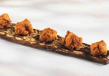 Morena frita en adobo 'Ricardo el Chori'