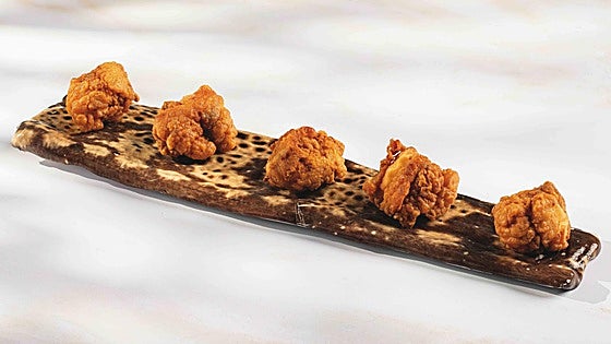 Morena frita en adobo 'Ricardo el Chori'