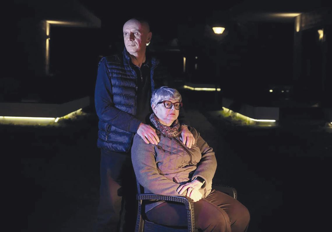 Los padres de Irina Cišic, que murió por un disparo en Sarajevo en 1993, cuando tenía 1 año. En el asedio de la ciudad murieron hasta 11.000 personas.