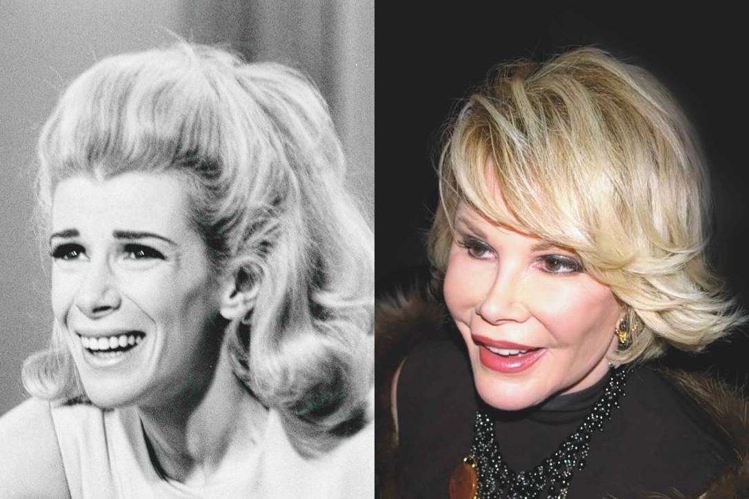 La cómica reconoció haber pasado por el bisturí 365 veces y nunca perdió la oportunidad de hacer chistes. «Me he sometido a tantas cirugías plásticas que, cuando muera, donarán mi cuerpo a Tupperware».