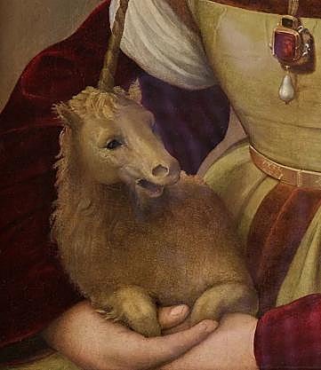 Detalle del unicornio.