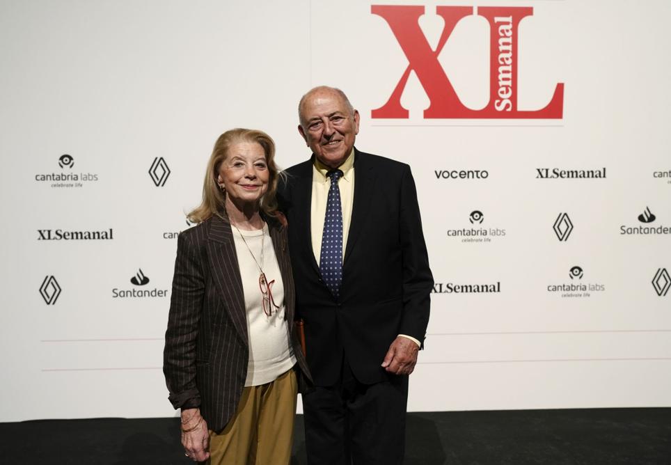 José Antonio Marina y su mujer, María de la Válgoma.
