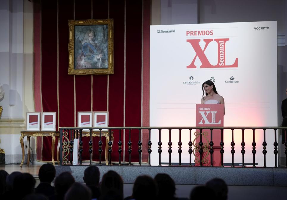 La escritora Espido Freire presentó la ceremonia de entrega de los Premios XLSemanal.