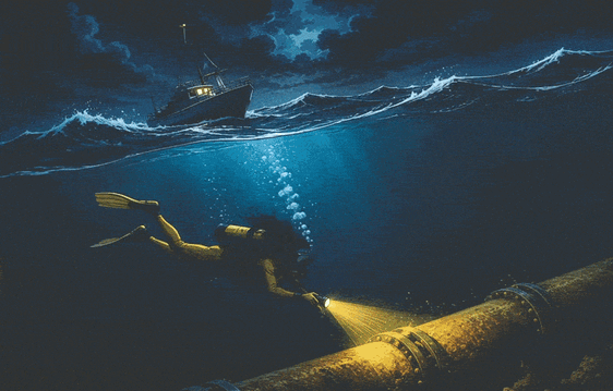 Cómo una modelo erótica acabó saboteando el gasoducto Nord Stream