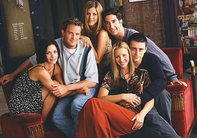 El elenco de 'Friends' al completo. La serie tuvo 10 temporadas entre 1994 y 2004. El episodio final lo vieron 52,5 millones de personas sólo en EE.UU.