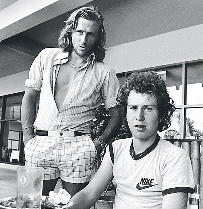 Su rivalidad con el estadounidense John McEnroe fue determinante en su carrera. Borg, de hecho, se retiró poco después de perder contra él su cuarta final del US Open un torneo que nunca ganó. Borg contó más tarde que ya dudab de su motivación; la derrota le confirmó ese sentimiento. «Sentí un vacío total», rememora.