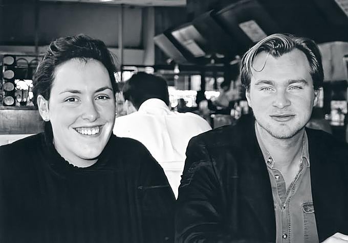 Nolan y Thomas en sus tiempos universitarios.