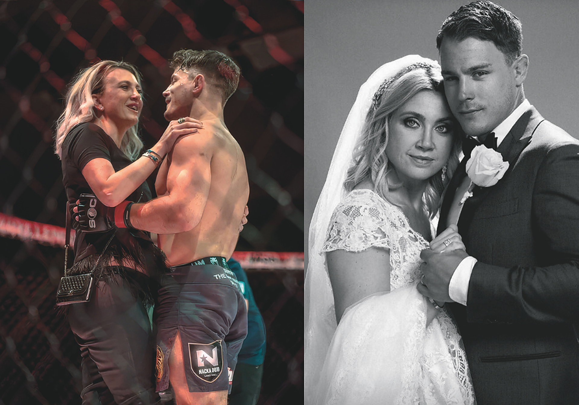 Su actual marido, el sueco Simon Sköld, de 39 años, es luchador profesional de artes marciales mixtas (MMA). Tiene su propia plataforma de entrenamiento, Team Sköld, publica libros e imparte conferencias sobre deporte y motivación. Se casaron en junio de 2017 en una ceremonia tradicional (a la dcha)..