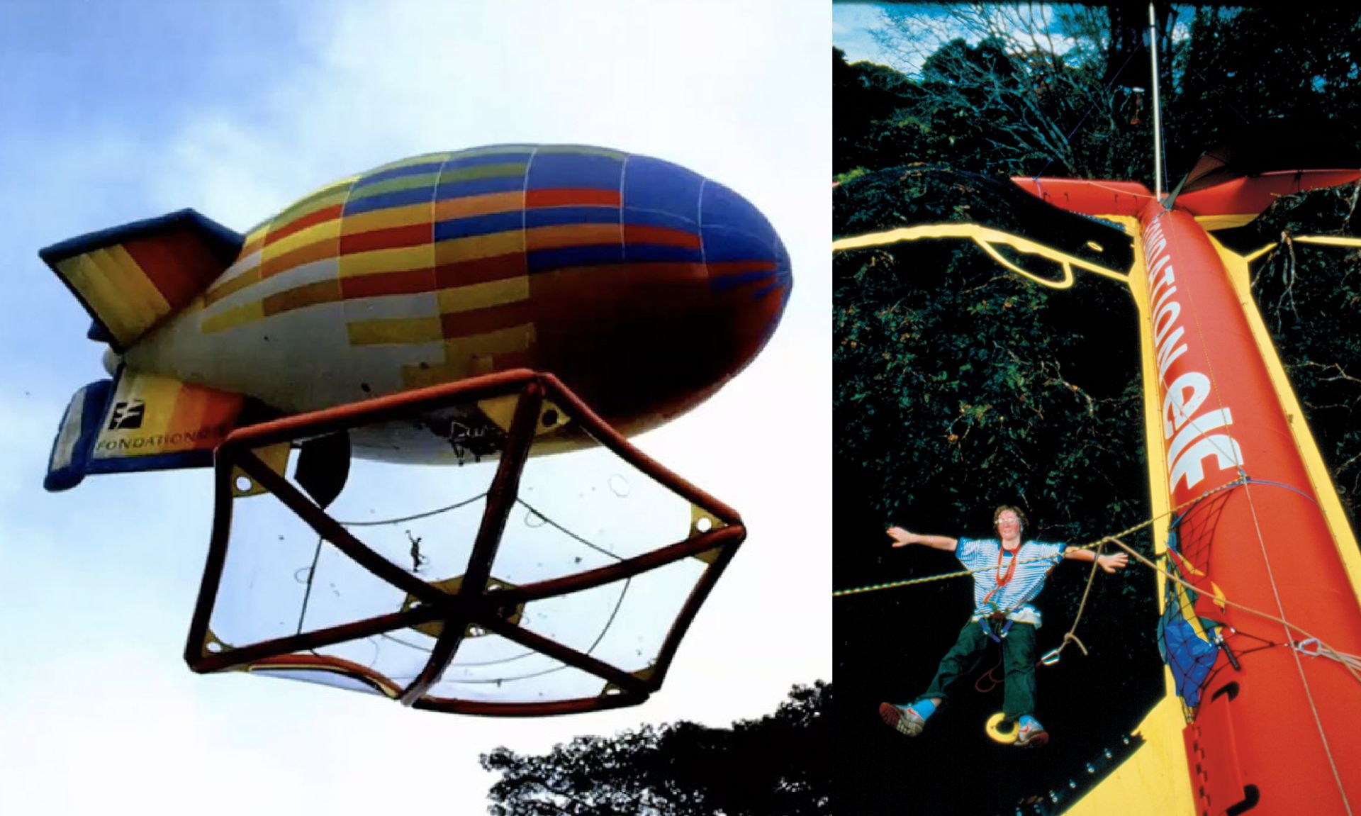 Lowman, en una expedición en Camerún en 1994. «Cuando subo a las secuoyas de California o a la selva tropical malaya, que miden más de cien metro -dice-, tengo que ascender en un dirigible, y me siento un poco como Dorothy en el país de Oz».