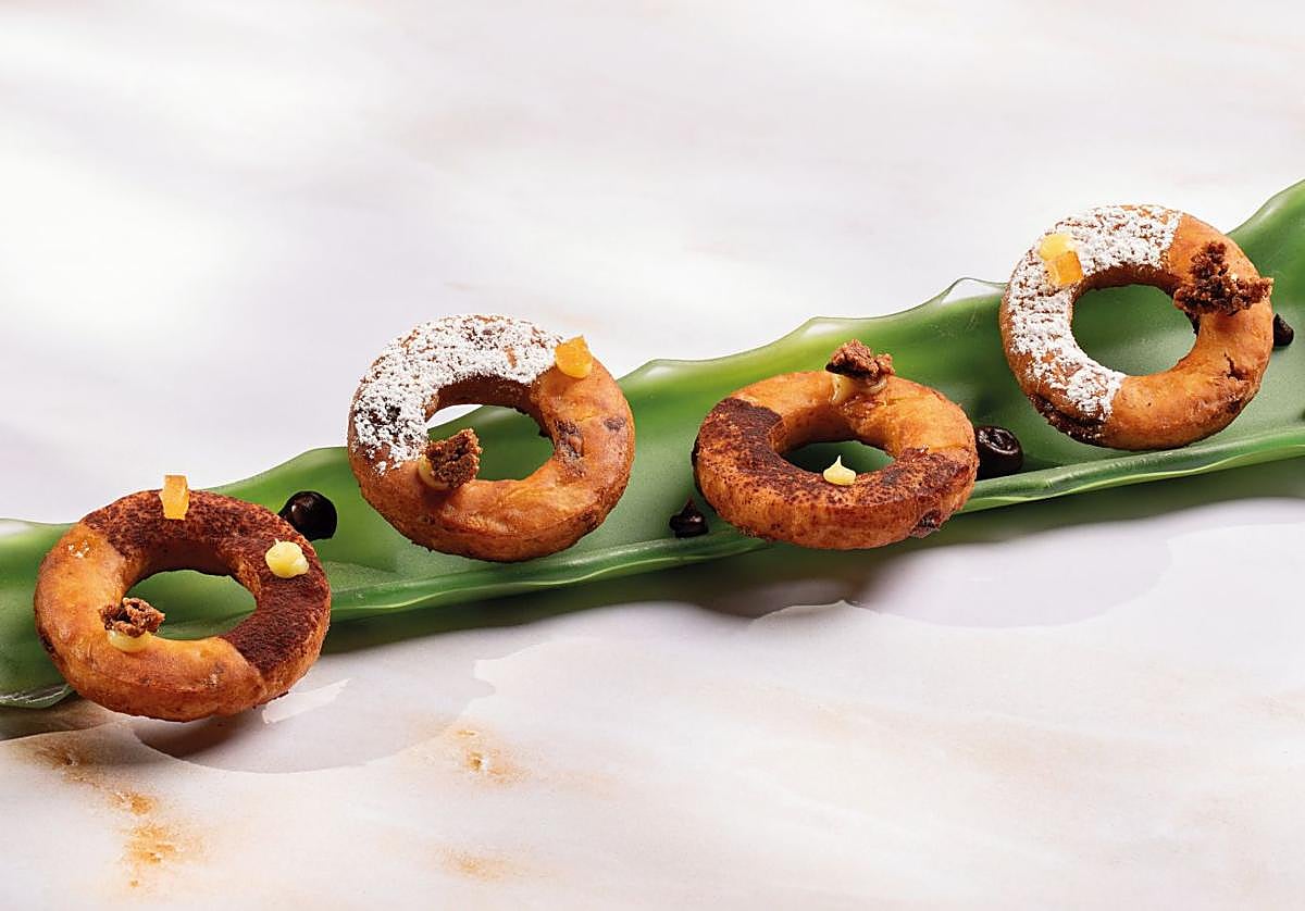 Rosquillas de 'brioche'