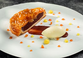 Tarta de peras y franchip&Atilde;&iexcl;n de mandarina