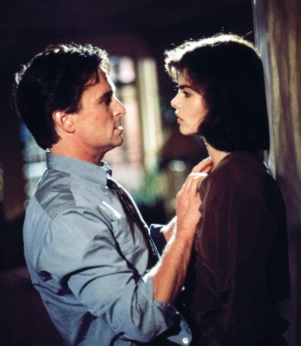«Lo mío con Sharon Stone en el rodaje de 'Instinto básico' fue un invento de la prensa –desmiente–. De tan centrados en eso, se perdieron lo que sucedía con Jeanne Tripplehorn», la tercera del triángulo sexual y psicológico del filme.