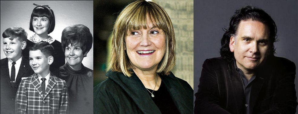 Los tres hijos (en la foto de la izquierda, con su madre) van a heredar solo el uno por ciento de la inmensa fortuna del padre. «La filosofía de mi padre es que el dinero beneficie no solo a la familia, sino a toda la sociedad», dice Howard. En las otras dos fotos, sus hermanos Susan y Peter.