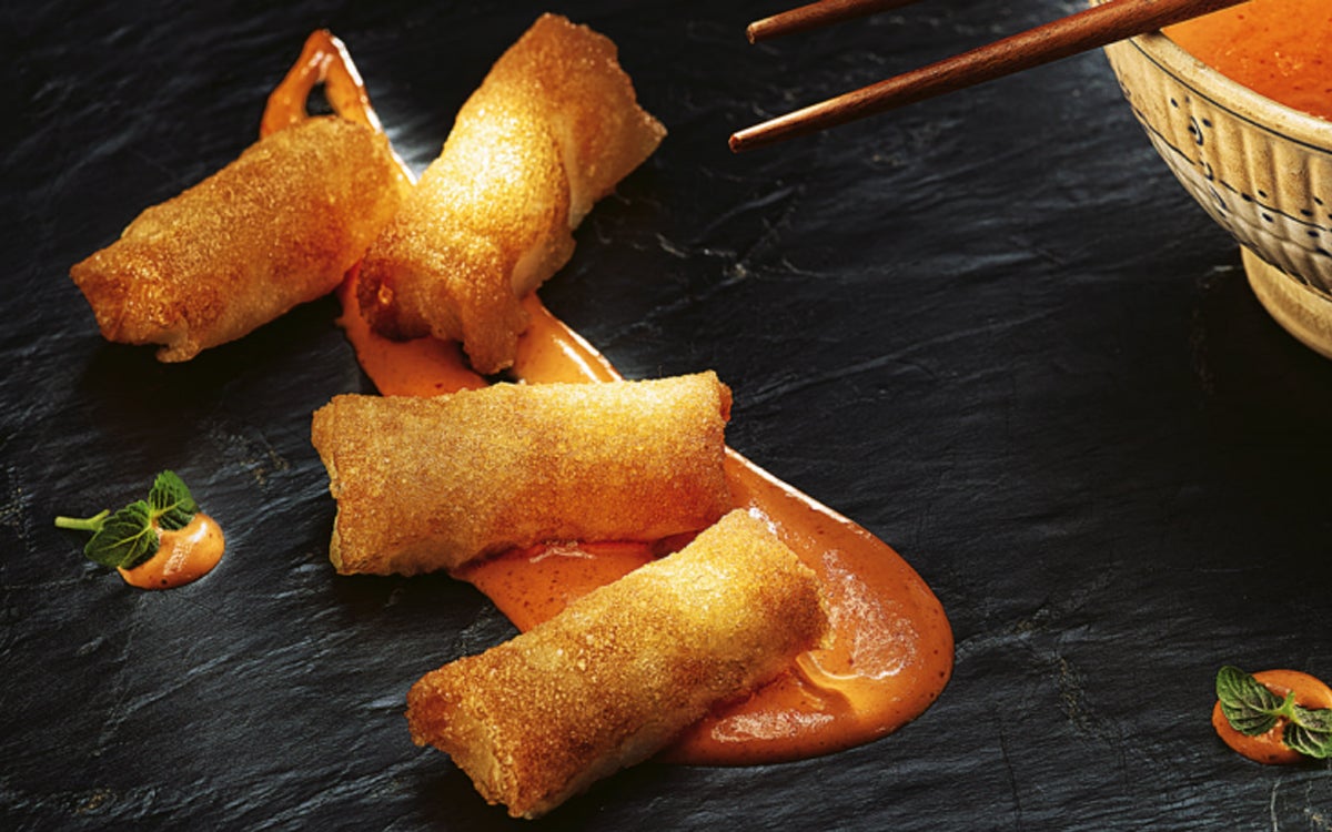 Minibombones crujientes de bacalao