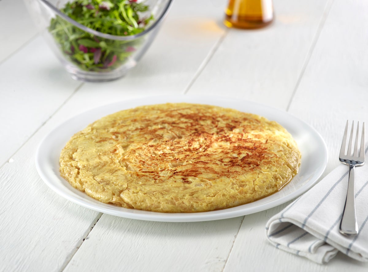 Tortilla de bacalao