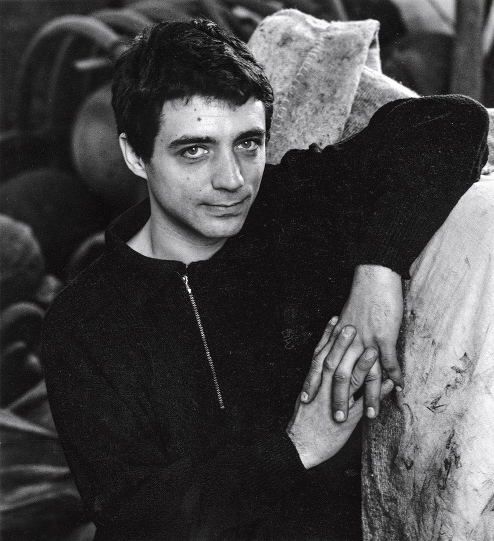 Un jovencísimo Plensa a finales de los 80. «De niño, quería ser médico y he intentado no ser artista. Realmente decidí dedicarme a la escultura a los 28 años en Berlín».