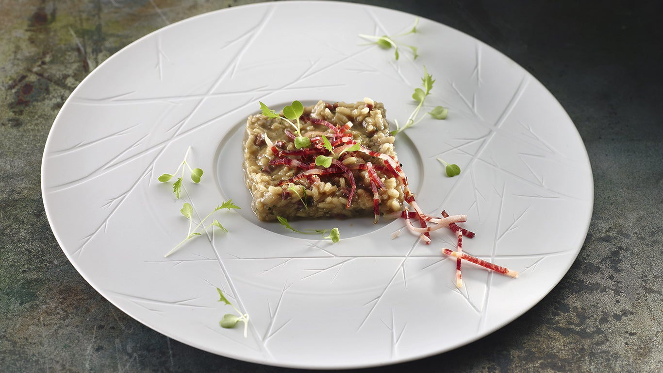 'Risotto' de jamón