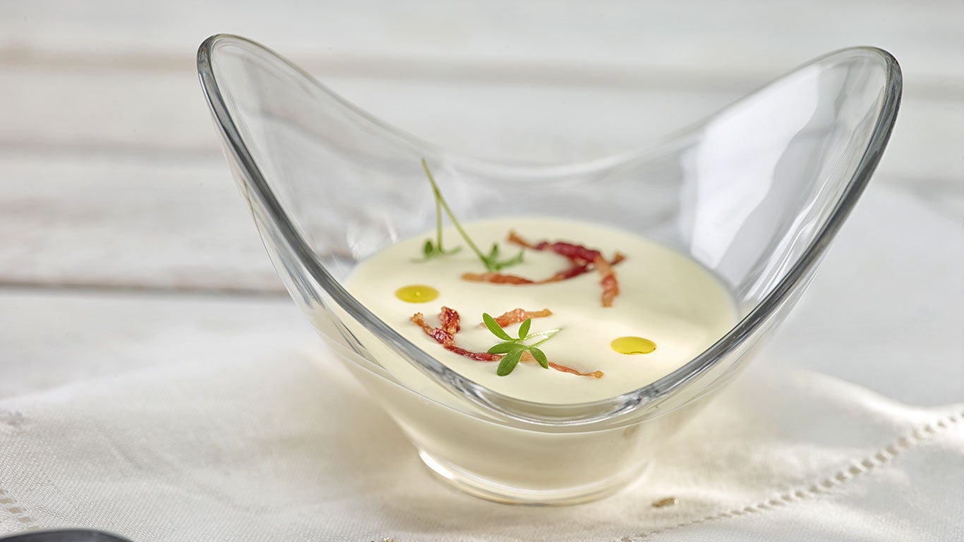 Sopa ahumada de patata