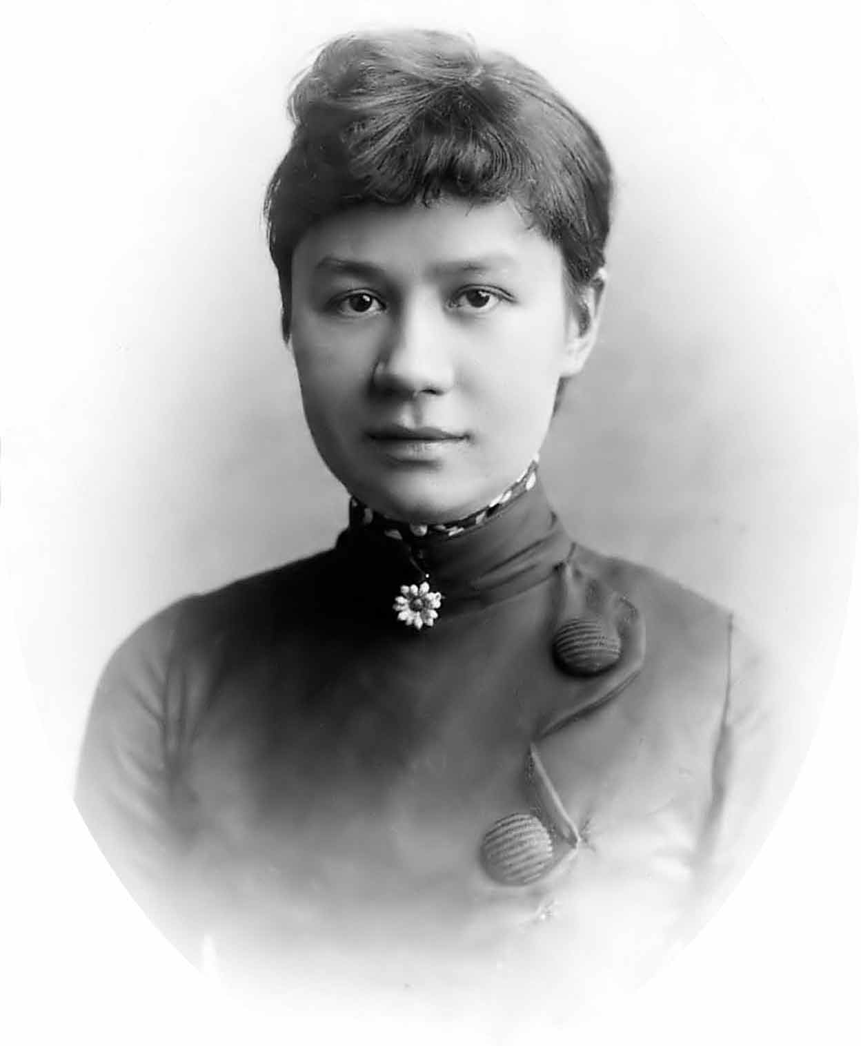 Johanna Bonger se crio en una familia holandesa acomodada. Conoció a Theo porque era amigo de uno de sus hermanos.