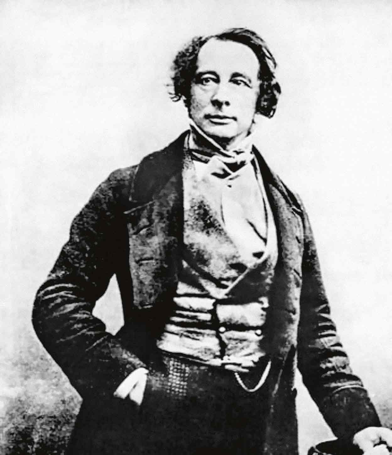 Dickens vendió, en pocos días, cien mil ejemplares de ‘David Copperfield’. Aquí, a los 38 años.