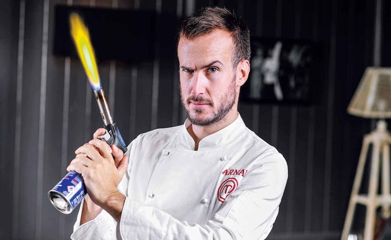 Arnau París: "Yo fui a 'MasterChef' a cocinar y a ganar, no a contar mi vida"