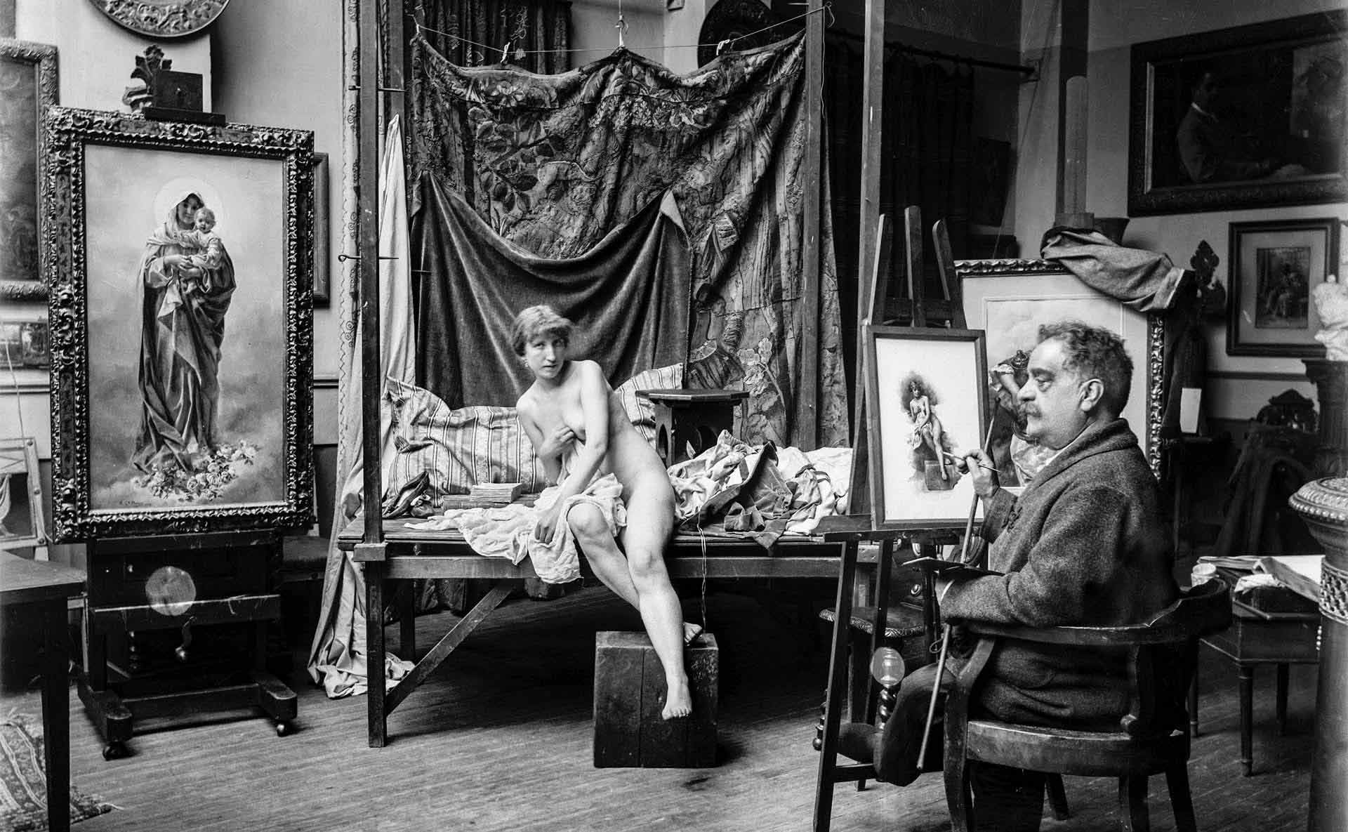 Artistas pillados 'in fraganti'