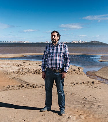 Eduardo Salazar, abogado y experto en Derecho Ambiental. Asegura que «el Código Penal no está preparado para este tipo de catástrofes». |