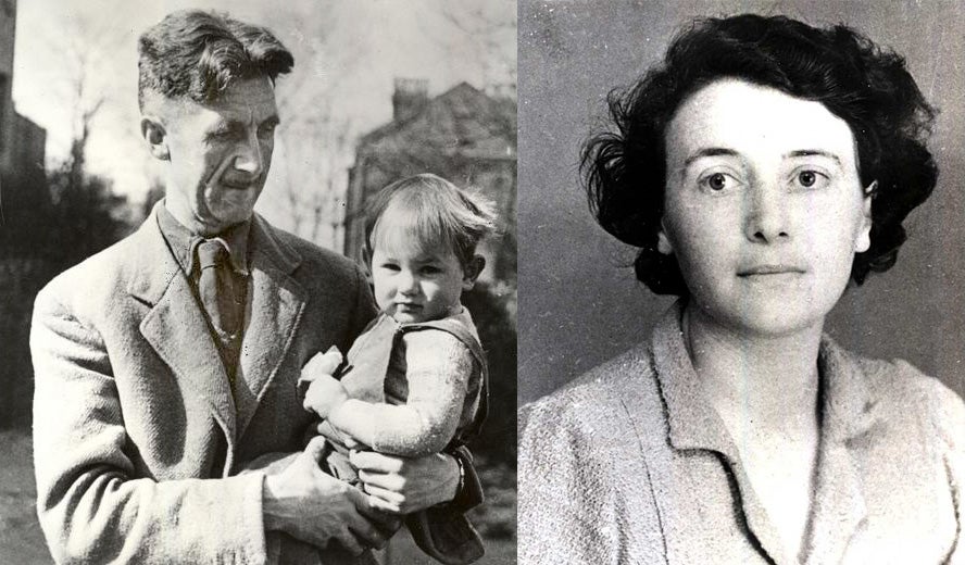 Su mujer, Eileen, murió en 1945 y Orwell se quedó solo al cuidado de su hijo adoptivo.