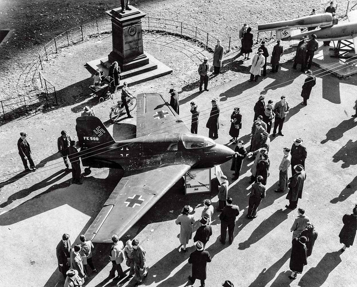 La propaganda nazi describía al Me 163 como un 'cometa' por su rapidez; lo que no contaba era los peligrosos fallos de diseño.