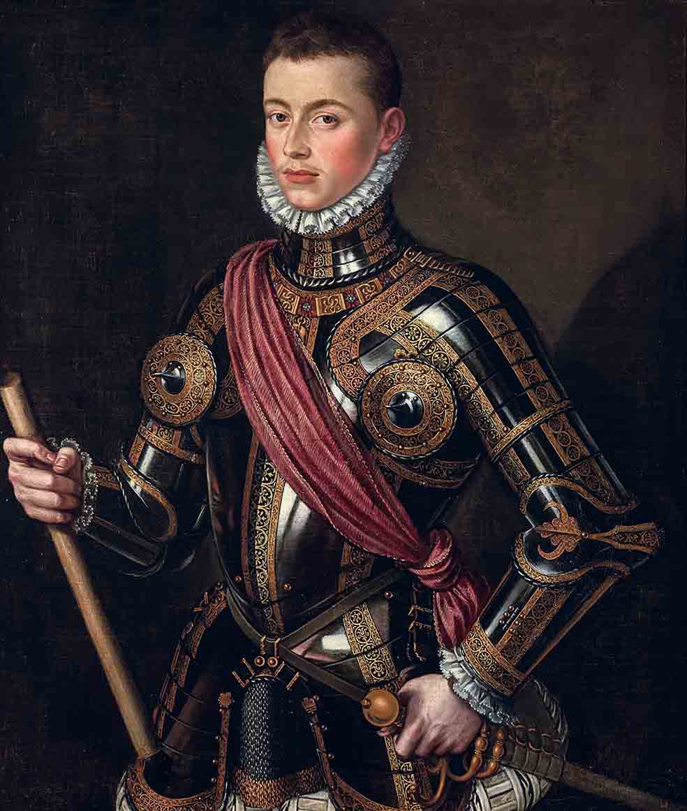 Don Juan de Austria –hermano bastardo de Felipe II– lideraba la Liga Santa, la coalición cristiana que se enfrentó a la flota turca el 7 de octubre de 1571 en Lepanto. Él iba a bordo de la Galera Real.