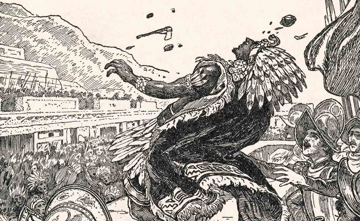 La sangrienta y enigmática muerte de Moctezuma