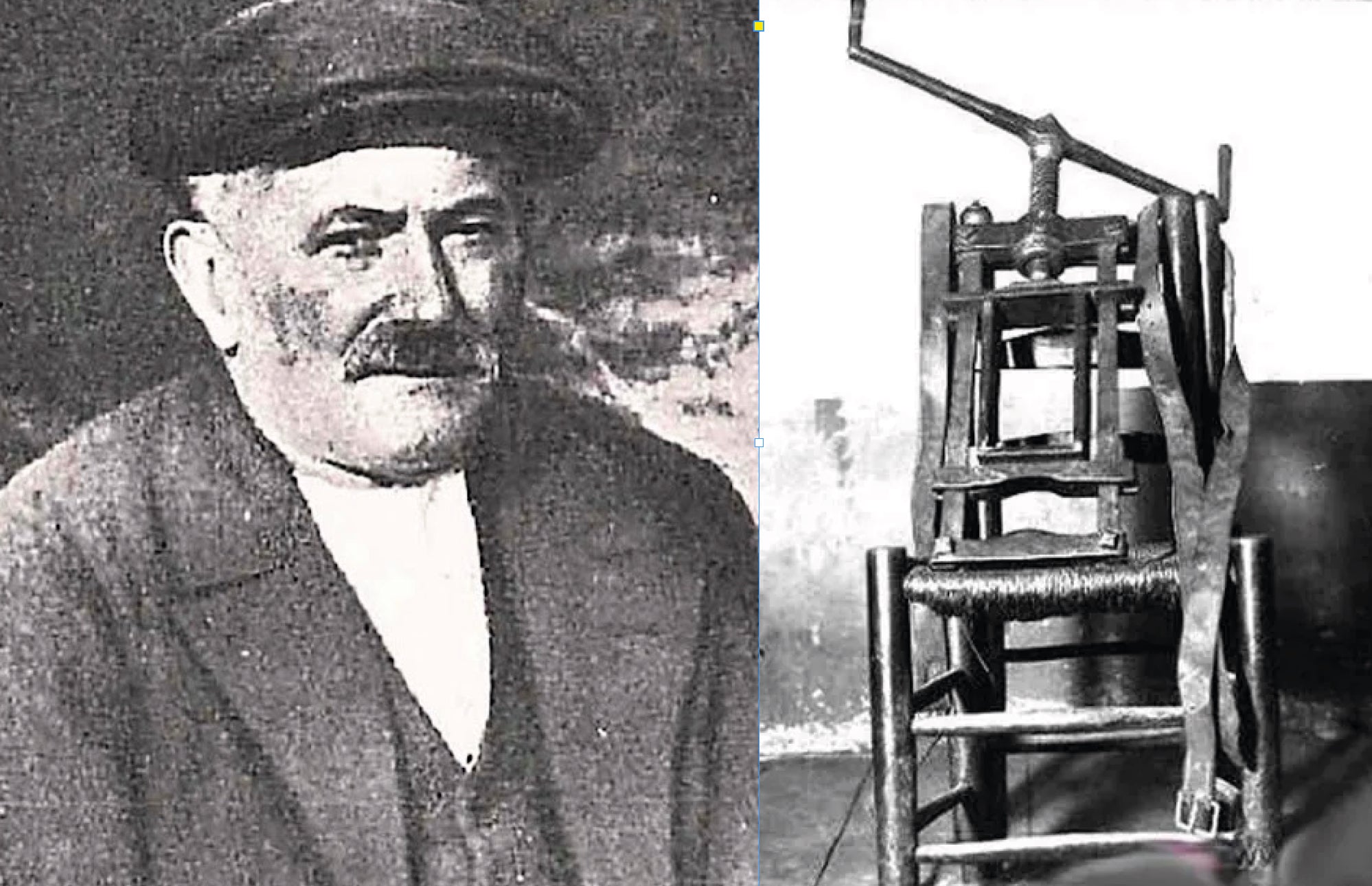 Gregorio Mayoral (1863-1928), un famoso verdugo de Burgos, ideó un garrote cuyo tornillo atravesaba el poste y empujaba el cuello del reo hacia el corbatín, de atrás hacia delante, al contrario de los garrotes convenciona­les. Lesionaba así di­rectamente el bulbo raquídeo, sec­cionando incluso la médula espinal, lo que acarreaba una muerte fulminante.