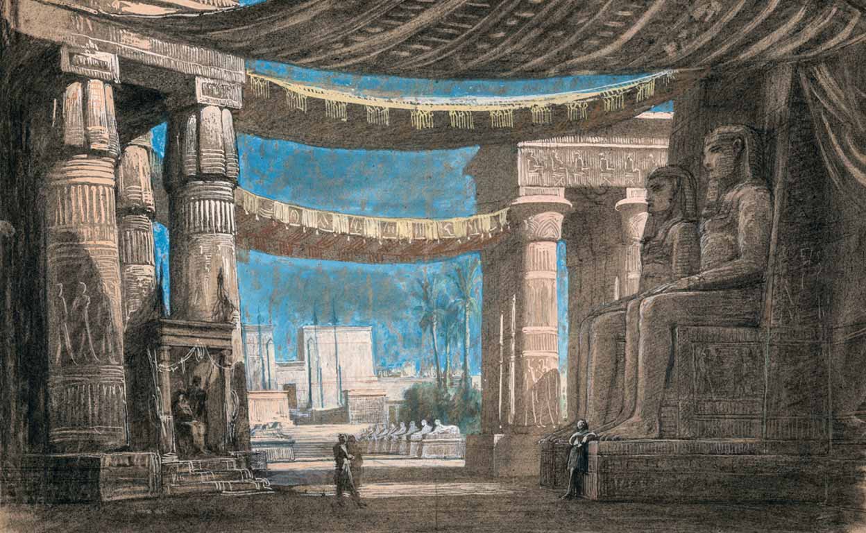 ¿Por qué 'Aida' se estrenó en Egipto?