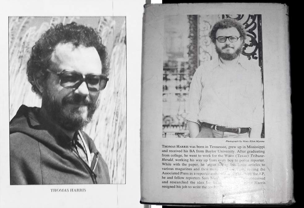 Retratado para las contraportadas de ‘Domingo negro’ y ‘El Dragón Rojo’, en el que ‘nace’ Lecter. «Sigo pensando en Hannibal. Me pregunto dónde andará metido ahora», dice el escritor.