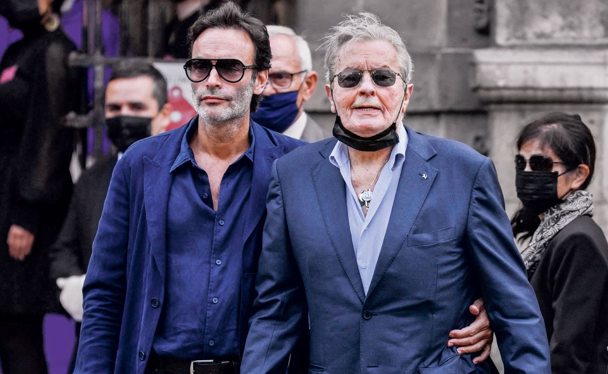 Delon-Belmondo, el futuro incierto de la penúltima saga francesa