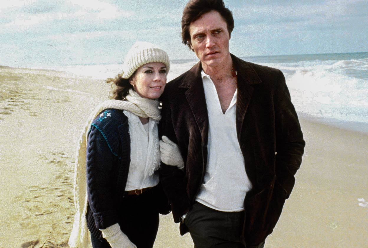 Natalie Wood con Christopher Walken, el actor con el que estaba rodando la película de ciencia ficción Brainstorm cuando falleció. Walken estaba en el barco el día del incidente mortal.