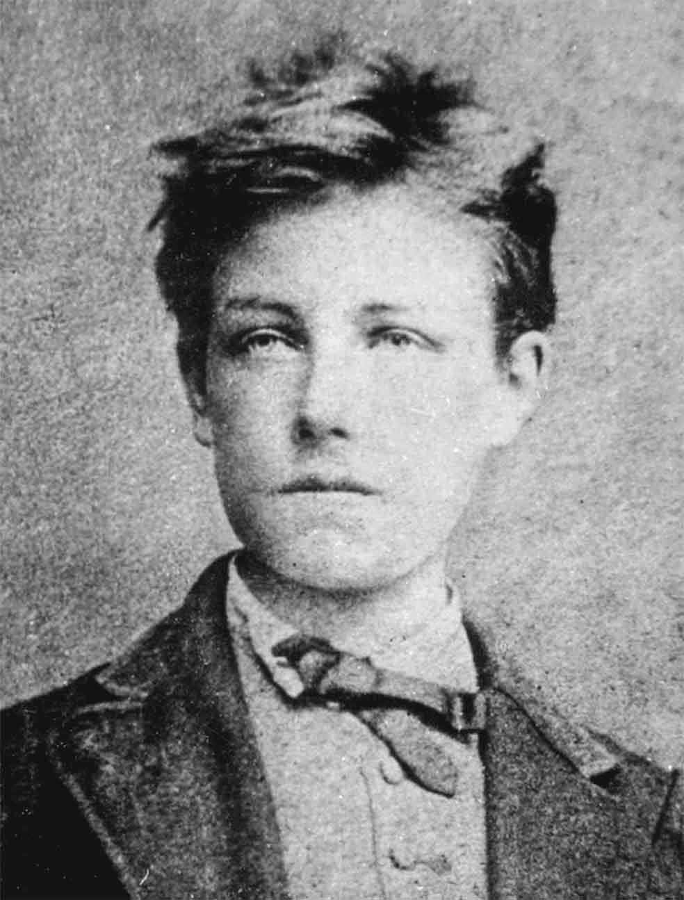 El más famoso retrato de Arthur Rimbaud, icono universal del adolescente romántico y rebelde.