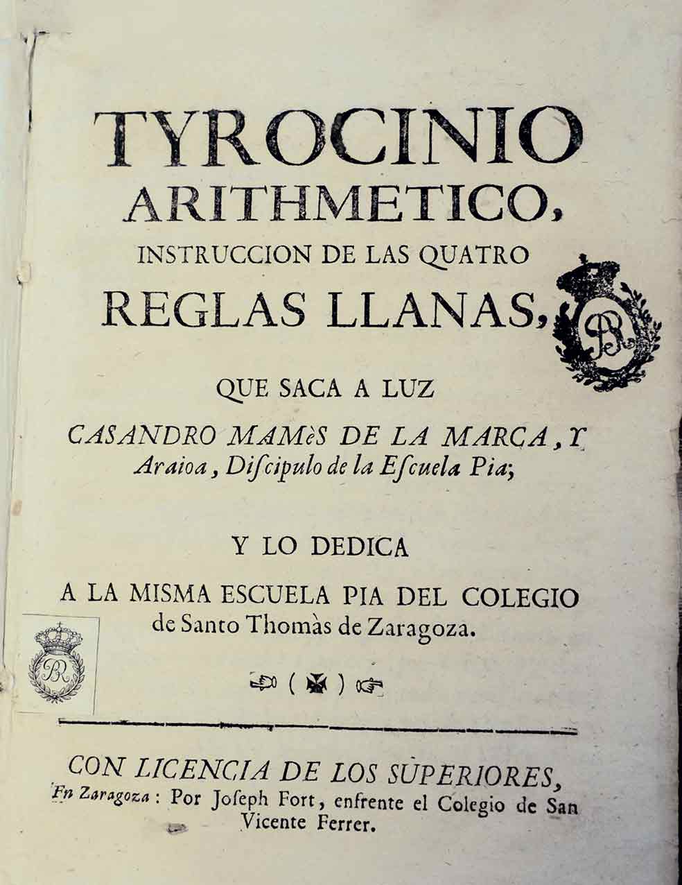 El manual de Casamayor- que María Andresa Casamayor firmó como un hombre (Casandro Mamés)- es anterior al sistema métrico decimal. Muy valioso.