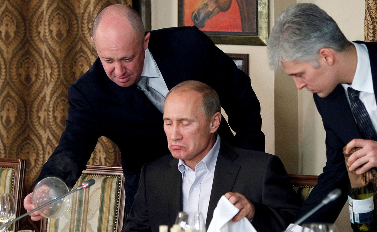 El chef multimillonario que servía a Putin y ahora quiere su puesto
