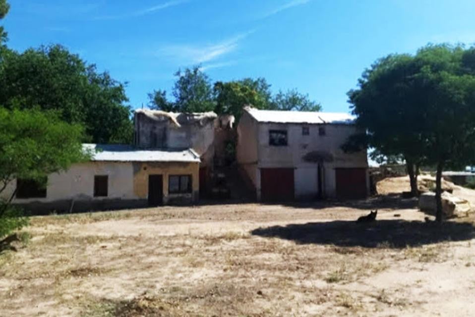 El rancho en el que vivía Brücher en Argentina, llamado Cóndor Huasi, aunque su entrada estaba decorada con un águila nazi.