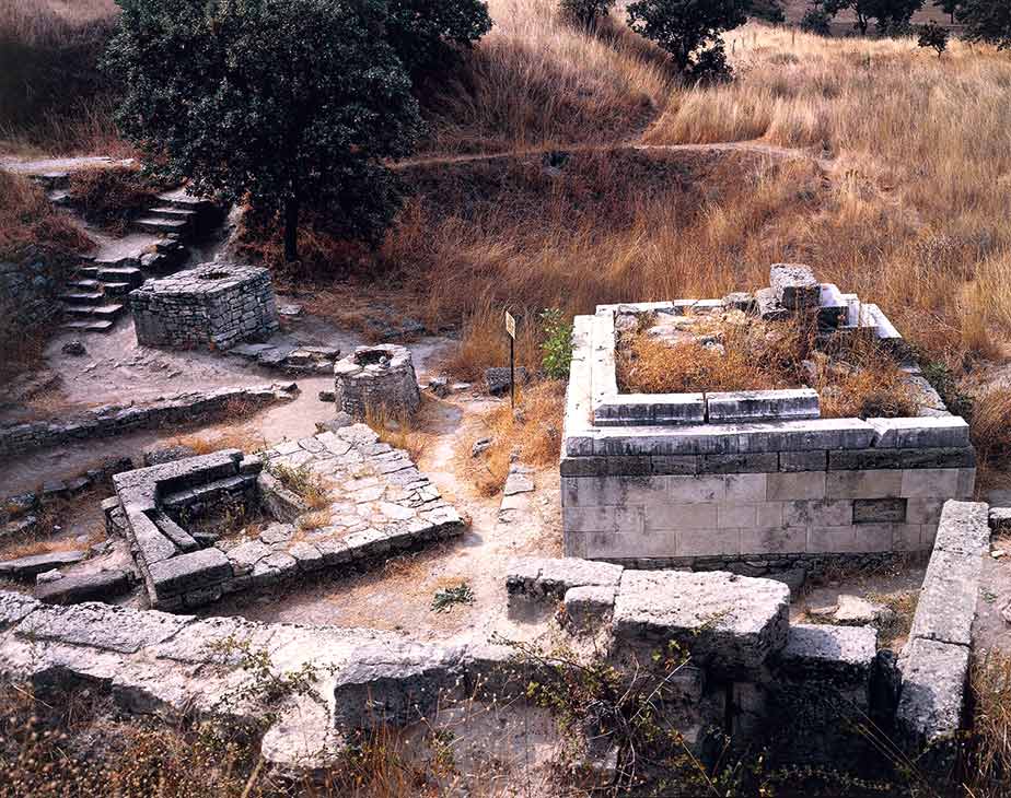Las ruinas de la mítica ciudad de Troya, que se encontraron en la provincia turca de Çanakkale.